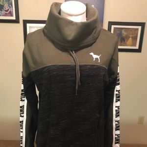 PINK Cowl Neck Sweatshirt